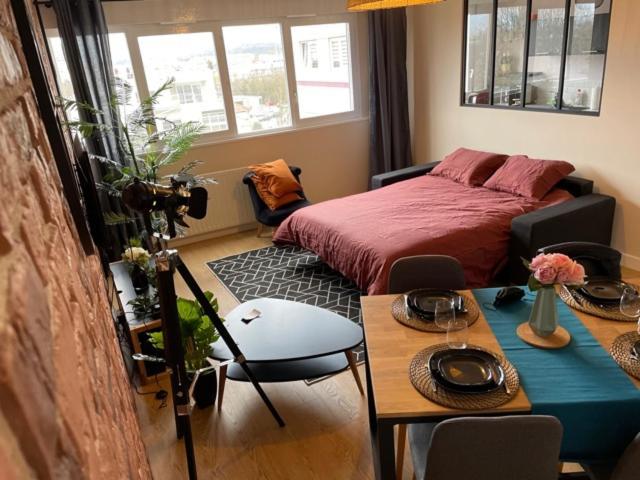 Le petit Manhattan - T2 de 45 m2 - 2 à 4 personnes à Metz Extérieur photo